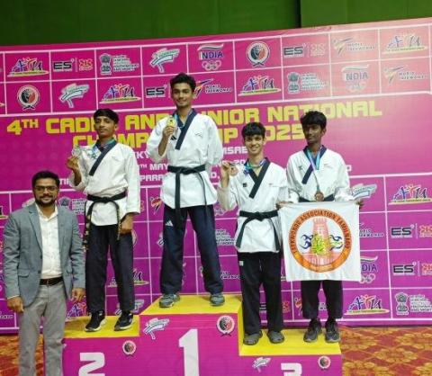 Double Bronze Victory for Daksh A Singhvi