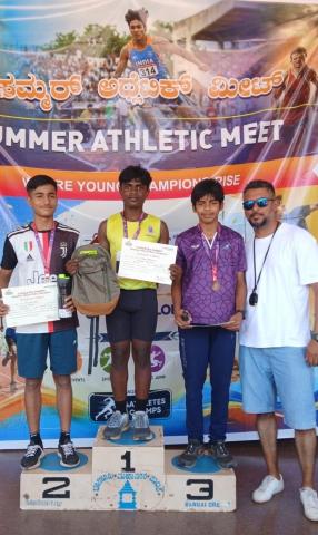 Athletics Team Excels at Summer Athletics Meet, Bangalore - 26