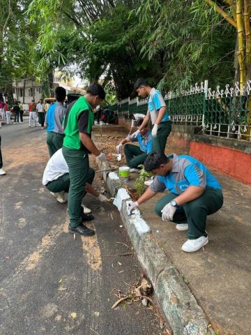 NSS Cleanliness and Beautification Drive at Sankey Tank 26