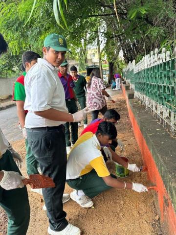 NSS Cleanliness and Beautification Drive at Sankey Tank 26