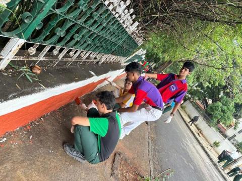 NSS Cleanliness and Beautification Drive at Sankey Tank 26