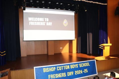 Freshers' Day Celebrated at Cottons