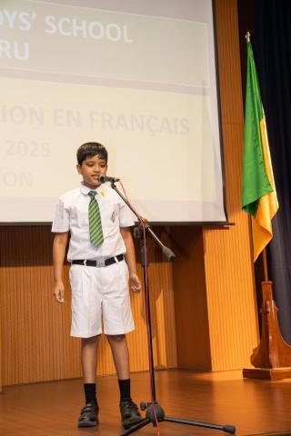 FRENCH ELOCUTION COMPETITION - Album 1