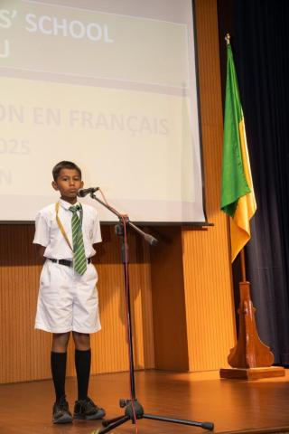 FRENCH ELOCUTION COMPETITION - Album 1