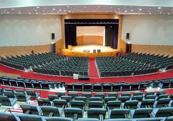 Inside the Cottons Auditorium